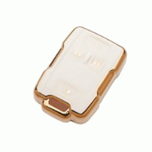 Чехол для автомобильного ключа GMC 3+1 кнопки Panic белый