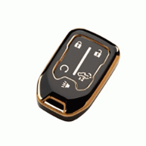 Чехол для автомобильного ключа GMC 4+1 кнопки Panic черный