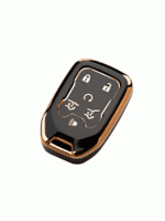 Чехол для автомобильного ключа GMC 5+1 кнопки Panic черный