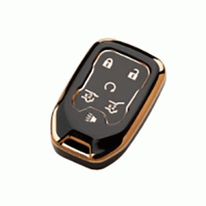 Чехол для автомобильного ключа GMC 5+1 кнопки Panic черный