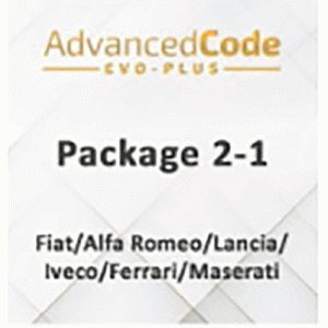 Активация Package 2-1 - Fiat/Alfa Romeo/Lancia/Iveco/Ferrari/Maserati для EVO Plus