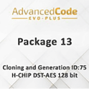 Активація Package 13 - Cloning and Generation ID:75 H-CHIP DST-AES 128 bit для EVO Plus