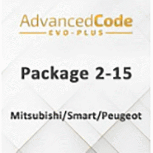 Активация Package 2-15 - Mitsubishi/Smart/Peugeot для EVO Plus