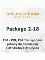 Активация Package 2-18 - PSA - PIN, PSA Transponder ready to start для EVO Plus