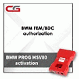 Активація BWM FEM/BDC для програматора CGDI Prog BMW MSV80 Key Programmer
