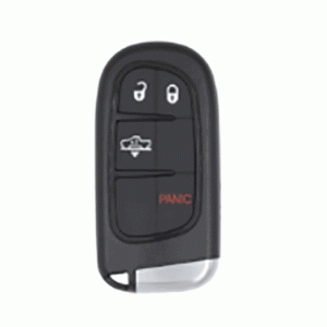 Корпус смарт-дистанционного ключа Jeep Cherokee 2015-2022, 4 кнопки