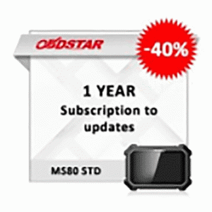 Годовая подписка обновлений MS80 STD 