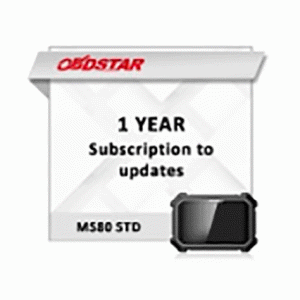 Годовая подписка обновлений MS80 STD