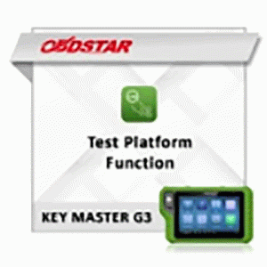 Активация Test Platform для программатора Key Master G3 OBDSTAR