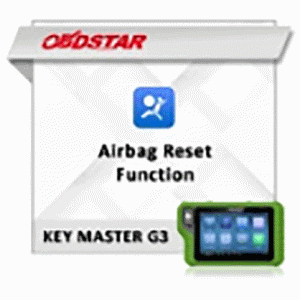 Активация Airbag Reset для программатора Key Master G3 OBDSTAR