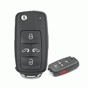 Volkswagen UDS Откидной корпус дистанционного ключа, 4 кнопки,