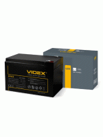Аккумулятор свинцово-кислотный Videx 6FM12 12V/12Ah color box 1