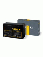 Аккумулятор свинцово-кислотный Videx 6FM9 12V/9Ah color box 1