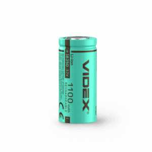 Аккумулятор VIDEX Li-ion 18350 (без защиты) 1100mAh bulk/1шт