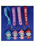 Брелок резиновый-Мишка LUCK(BR-61)