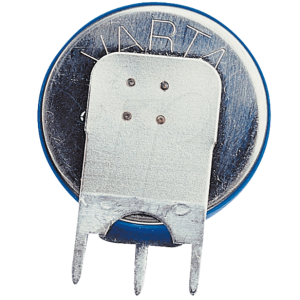 Аккумулятор литиевый 2032 Maxcell 3.0V 65mAh с припаяным держателем