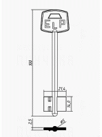 ELP3 /длинный узкий/ Желтый 2019/ELP3D(DV279)