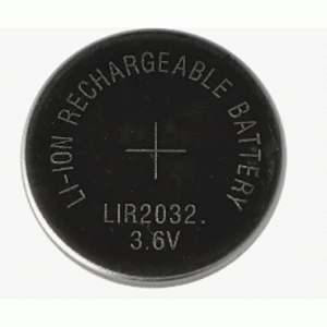 Аккумулятор Li-Ion Rechargeable Battery, тип LIR2032, 3,6V