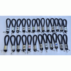 Авто-Брелки косічка-шкіра  шплінт 