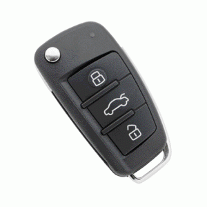 HUAR22 AUDI ключ с платой /Silca/