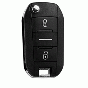 HU83R21 PEUGEOT ключ с  платой /Silca/