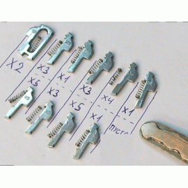 Рамки (секреты) к автомобильным замкам