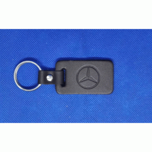 MERCEDES авто-брелок шкіра- карта