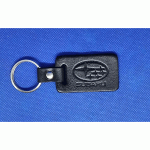 SUBARU авто-брелок кожа- карта