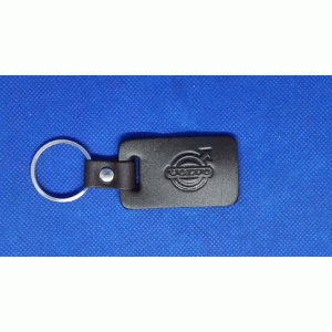 VOLVO авто-брелок кожа карта