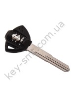 Корпус ключа с местом под чип Suzuki GSX-R1000, GSX-R600 и другие, лезвие SZ17R,чёрный /D