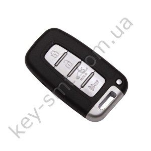 Корпус смарт ключа Hyundai 3+1 кнопки /D