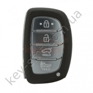 Корпус смарт ключа Hyundai Tucson и другие, 3+1 кнопки, тип 1 /D