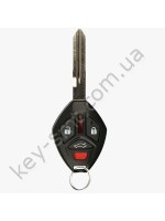 Ключ Mitsubishi Eclipse, Galant, 313,8 Mhz, OUCG8D-620M-A, ID46, 3+1 кнопки, лезвие MIT9 /D