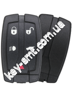 Смарт ключ Land Rover Freelander, 433 Mhz, 6H52-15K601-AG, PCF7945A/ Hitag 2/ ID46, 4+1 кнопки /D