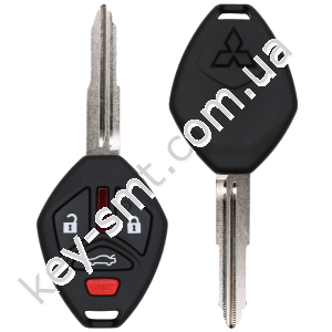 Ключ Mitsubishi Eclipse, Galant, 313,8 Mhz, OUCG8D-620M-A, ID46, 3+1 кнопки, лезвие MIT11R /D