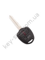 Ключ Mitsubishi Lancer, 433 Mhz, PCF7936/ ID46, 3 кнопки, лезвие MIT11R /D