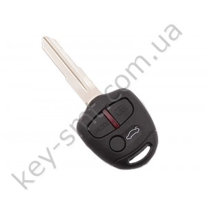 Ключ Mitsubishi Lancer, 433 Mhz, PCF7936/ ID46, 3 кнопки, лезвие MIT11R /D