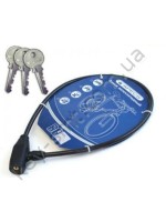 Замок велосипедный APECS PD-81-80см