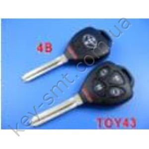 TOYOTA Контейнер с лезвием TOYO-15P /4 полукруг кнопками/ CAMRY(77316)СУПЕР КАЧЕСТВО С ЛОГОТИПОМ !