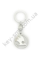 Брелок SKODA лого