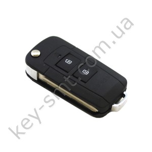 Корпус выкидного ключа Hyundai 2+1 кнопки, лезвие HYN6, под переделку, без места под батарейку, тип 2 /D