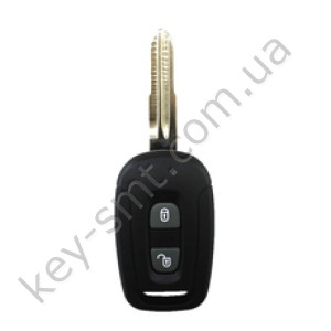 Корпус ключа Chevrolet Captiva 2 кнопки, лезвие DWO5 /D