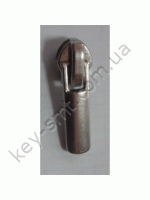 Бегунок спираль Т-7 никель обувний (3062)