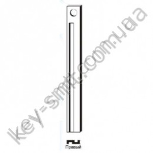 Реечный с пазом 2п 3х10 мм\Z\правый