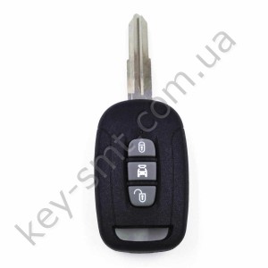 Корпус ключа Chevrolet Captiva 3 кнопки, лезвие DWO5 /D