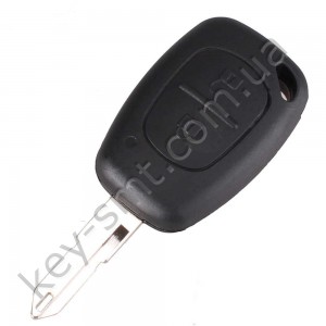 Корпус ключа Opel Vivaro и другие, 2 кнопки, лезвие NE72 /D