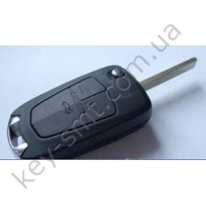 CHEVROLET Корпус выкидного ключа HU100 3 кн. (01.02.03/13/06)(KIT)