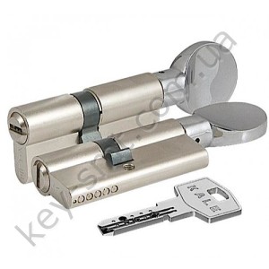 Цилиндр KALE 164 BM/80 (30x10x40T) никель с плоской вертушкой