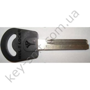 Оригинал Mul-T-Lock 013 (Заготовка ключа только для изготовления,КЛЮЧ+КАРТА обязательно!!!)