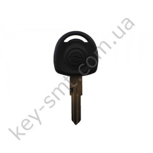 Корпус ключа с местом под чип Opel Astra, Tigra, Omega и другие, лезвие YM28  /D